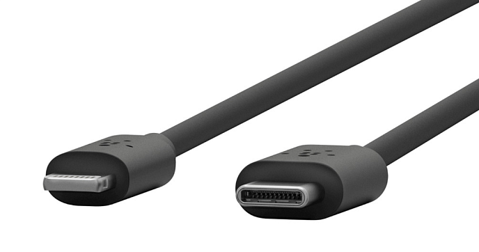 Кабель Belkin Boost Charge USB-C to Lightning 1.2m Black - рис.3