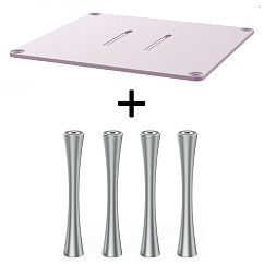 Стойка для Hi-Fi ddHiFi HS300 + SR120 x 4 Pinkish Gray/Silver