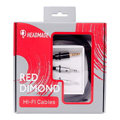 Кабель HeadMade Red Diamond - Focal Stellia, Denon - 4.4mm, 1.2m