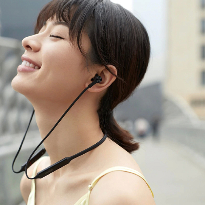 Беспроводные наушники HUAWEI FreeLace Graphite Black - рис.6