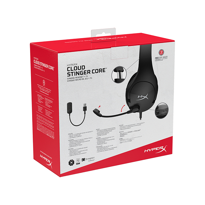 Игровая гарнитура HyperX Cloud Stinger Core 7.1 Black - рис.7