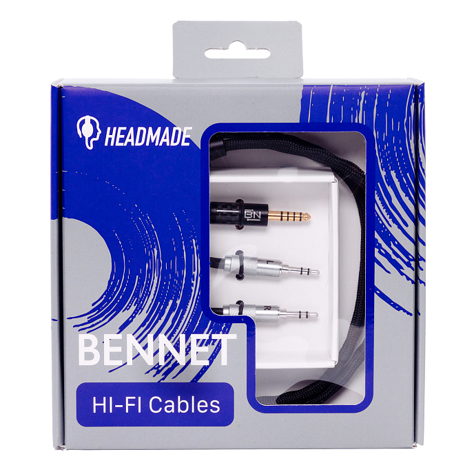 Кабель HeadMade Bennett - Focal Stelia, Denon - 4.4mm, 1.2m - рис.0