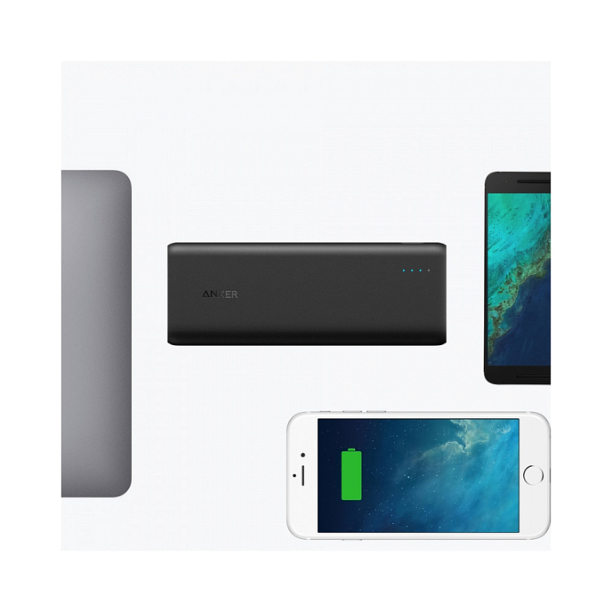 Внешний аккумулятор Anker PowerCore Speed 20000 PD Black - рис.5