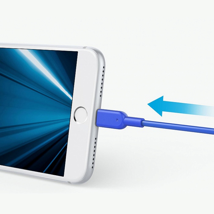 Кабель Anker Powerline II USB - Lightning MFi 0.9m Blue - рис.3