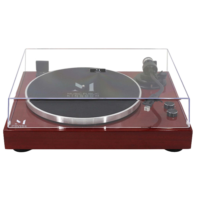 Проигрыватель винила Music Public Kingdom TT53AT red wood виниловый проигрыватель (SN TT53ATRWX20240900273)_Уценка - рис.2