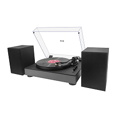 Проигрыватель винила Music Public Kingdom TT55ATS black проигрыватель винила (SN TT55ATSBL20220700276)_Уценка