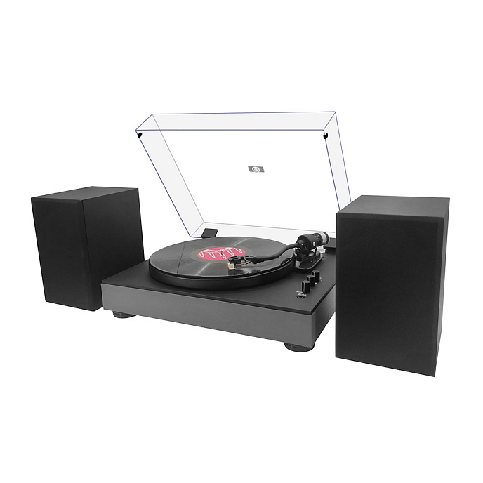 Проигрыватель винила Music Public Kingdom TT55ATS black проигрыватель винила (SN TT55ATSBL20220700276)_Уценка - рис.2