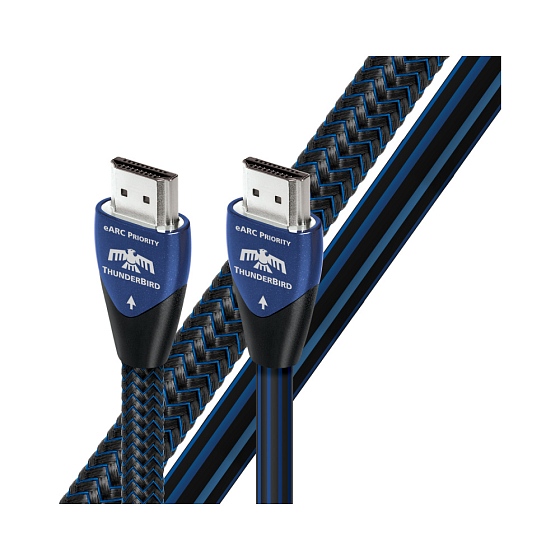 Кабель AudioQuest HDMI ThunderBird 48G eARC Priority Braid 2.0m - рис.0