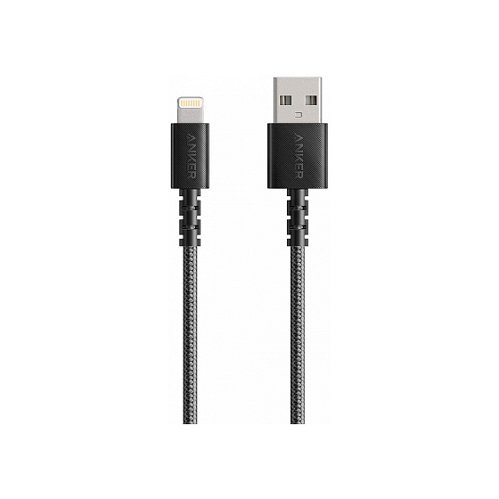 Кабель Anker PowerLine Select+ USB-A - Lightning Black 0.9m - рис.0