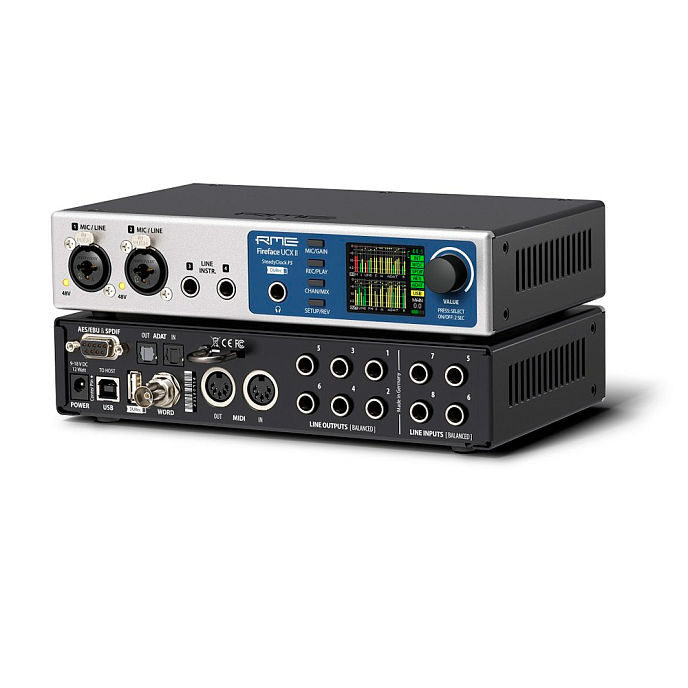 Аудиоинтерфейс RME Fireface UCX II - рис.1