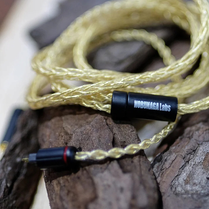 Кабель Nobunaga Labs Supreme Miotukusi Gold MMCX - 4.4mm - рис.3