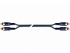 Кабель QUIK LOK STR613K-1 BK 2RCA-2RCA 1m - рис.0