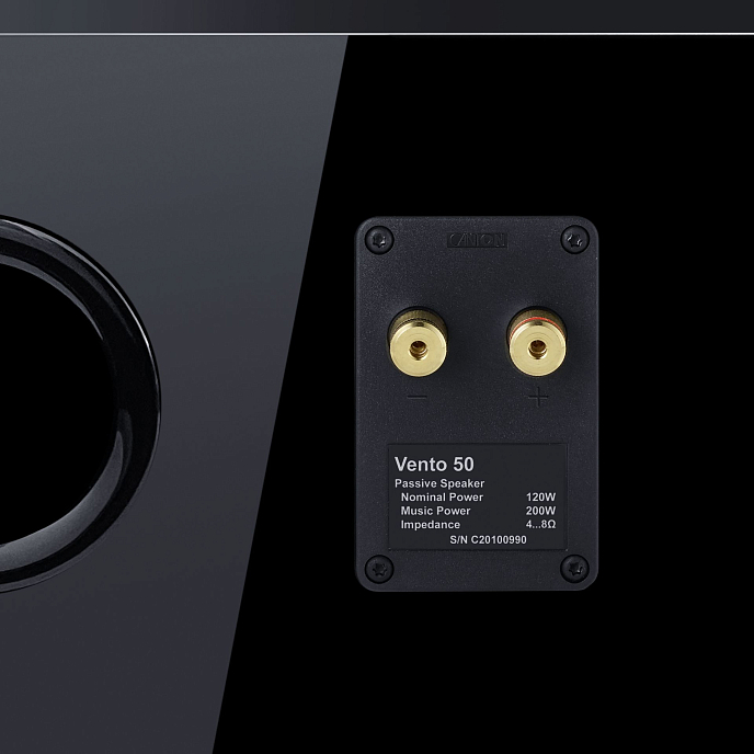 Центральный канал Canton Vento 50 Black High Gloss - рис.3