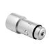 - рис.1 Автомобильное зарядное устройство uBear Ride Car Charger Silver - рис.1