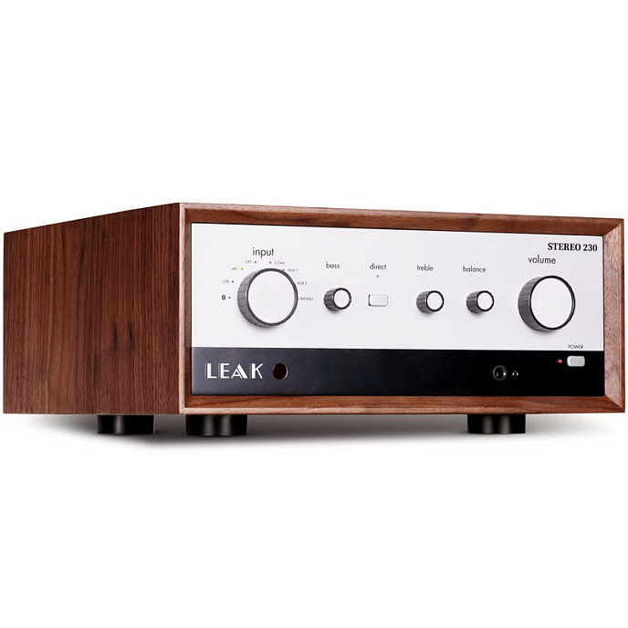 Интегральный усилитель Leak Stereo 230 Walnut - рис.2