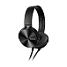 Наушники накладные Sony MDR-XB450APB Black - рис.1