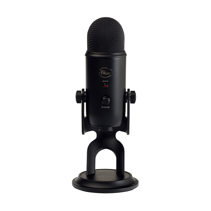 USB-микрофон Blue Yeti Blackout - рис.0
