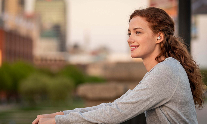 Беспроводные наушники Klipsch T5 Sport White - рис.3