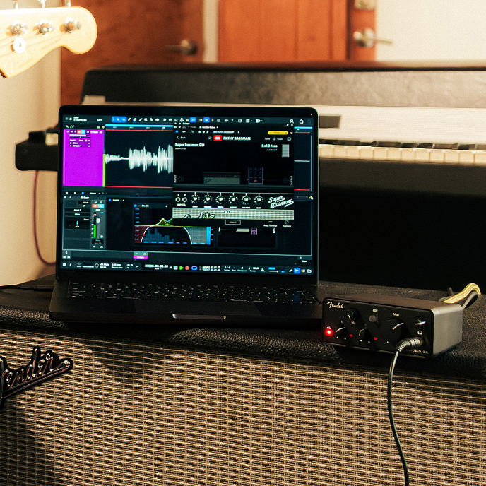 Аудиоинтерфейс Fender Audiobox GO Black - рис.5