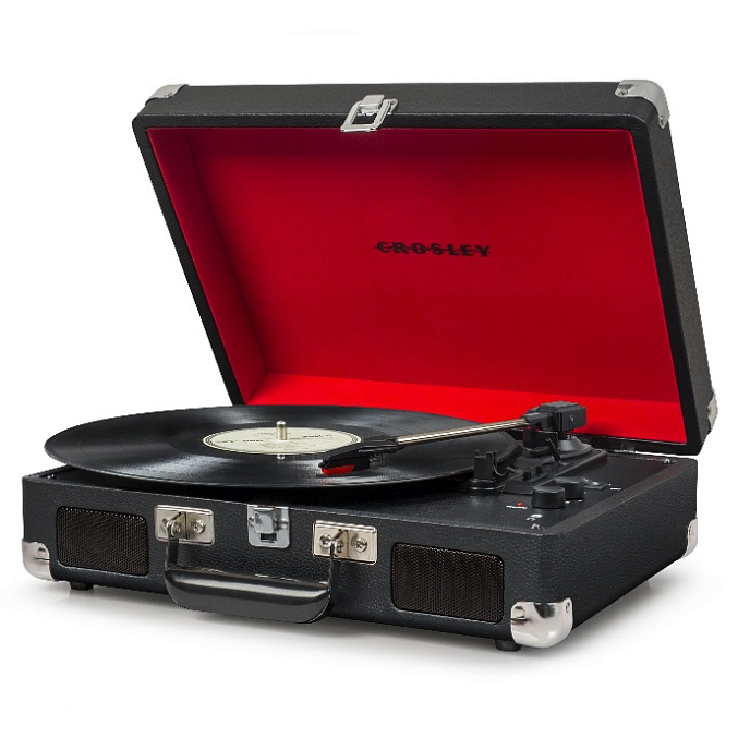 Проигрыватель винила Crosley Cruiser Deluxe Black - рис.1