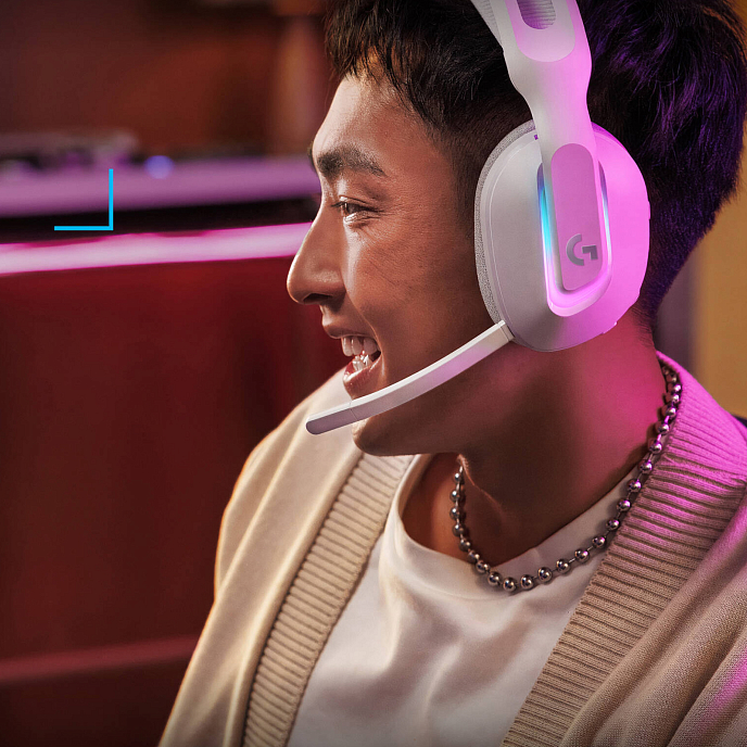 Игровая гарнитура Logitech G522 Lightspeed White - рис.7