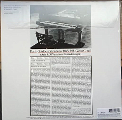 Пластинка Bach; Glenn Gould - The Goldberg Variations 1981 Recording LP
