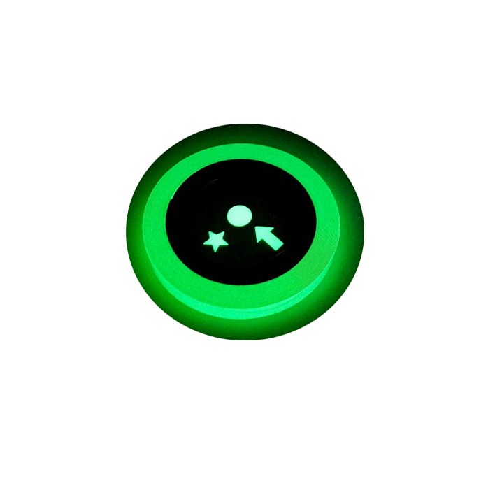 Клейкая лента DGTAPE luminMATT Green 15mm 10m - рис.0