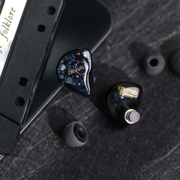 Наушники внутриканальные ZiiGaat Cincotres (4.4mm) Black - рис.7