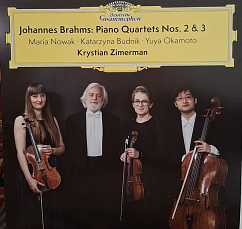 Пластинка Zimerman, Krystian; Nowak, Maria; Budnik, Katarzyna; Okamoto, Yuya Brahms - Piano Quartets Nos.2 & 3 - 2LP