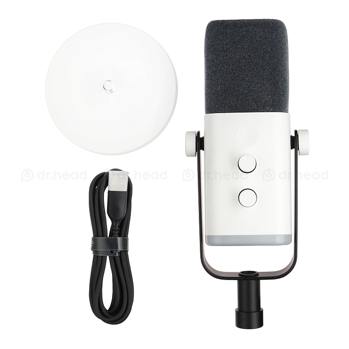 Микрофон для стриминга и игр Fifine AmpliGame AM8 White - рис.6