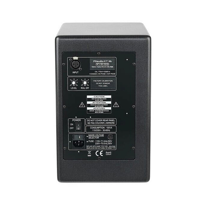 Студийный монитор PSI Audio A17-Ms Black - рис.5