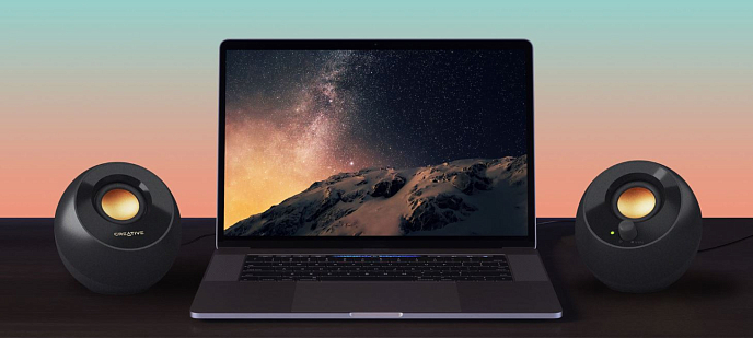 Компьютерные колонки Creative Pebble Plus 2.1 black - рис.19