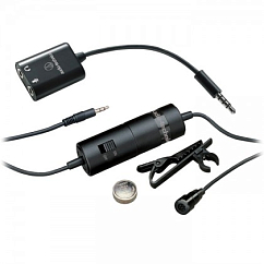 Фото - Audio-technica ATR3350iS Петличный микрофон Audio-technica ATR3350iS