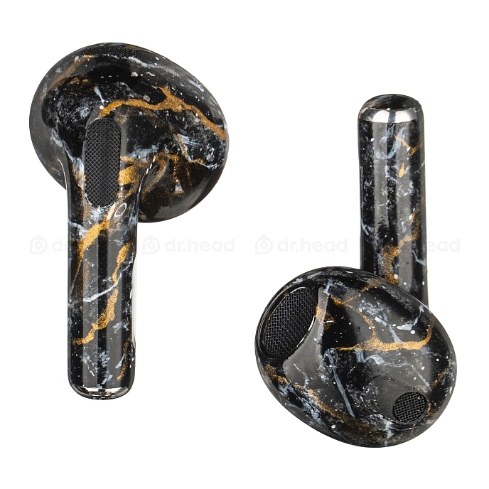 Беспроводные наушники Apple AirPods 3rd Black Marble Total Gloss - рис.4