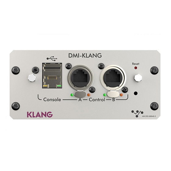 Аудиоинтерфейс DiGiCo MOD-DMI-KLANG Silver - рис.0