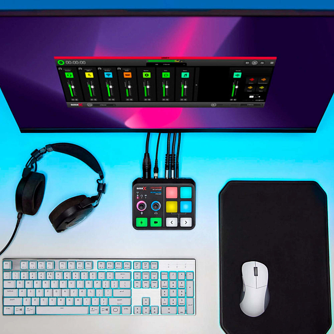 Аудиоинтерфейс RODE STREAMER X black аудиоинтерфейс и карта видеозахвата_OpenBox - рис.4