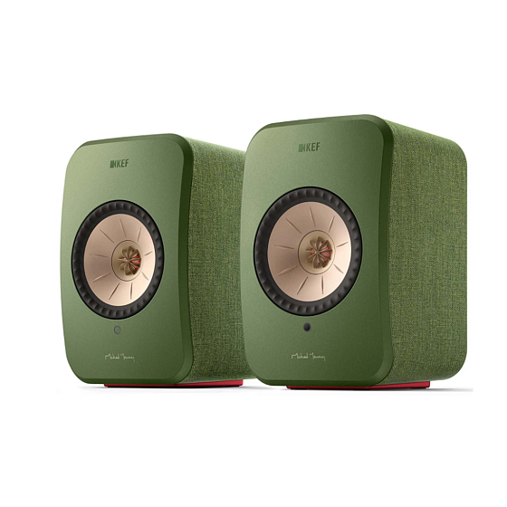 Полочная акустика KEF LSX II Olive Green - рис.0