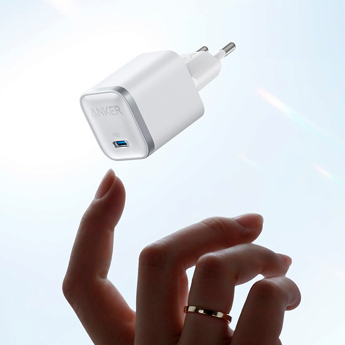 Сетевое зарядное устройство Anker Nano Charger 45W USB-C White - рис.2