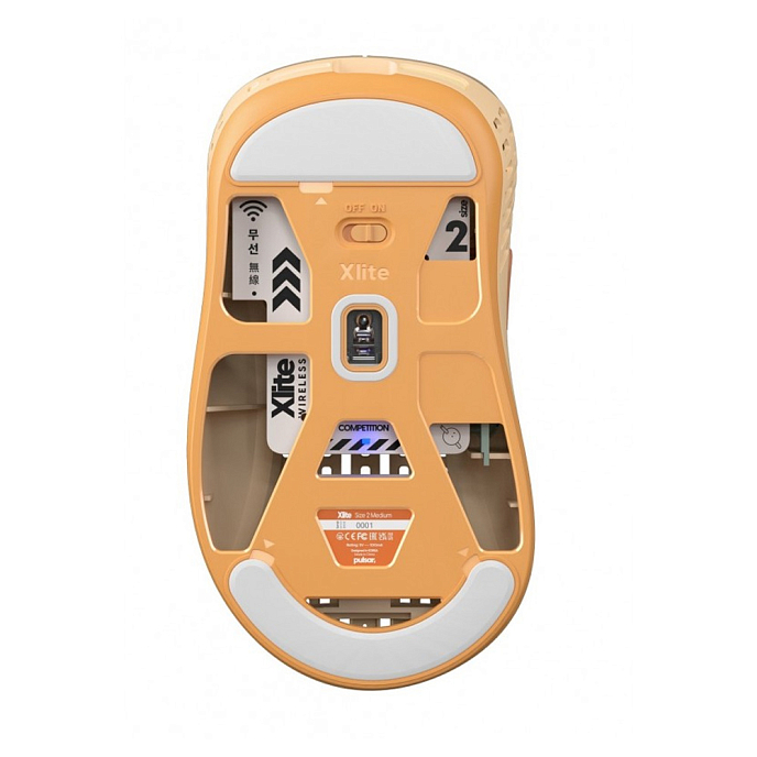Мышь Pulsar Xlite Wireless V2 Competition Mini Retro Brown - рис.4