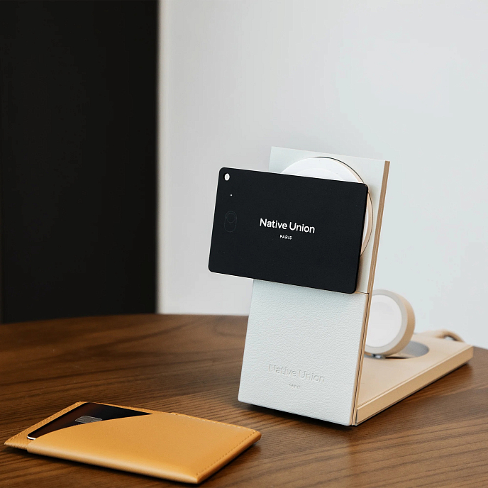 Чехол Native Union Find It Card black карта-трекер - рис.2