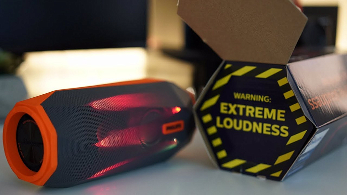 Портативная колонка Philips SB500 Blue - рис.6