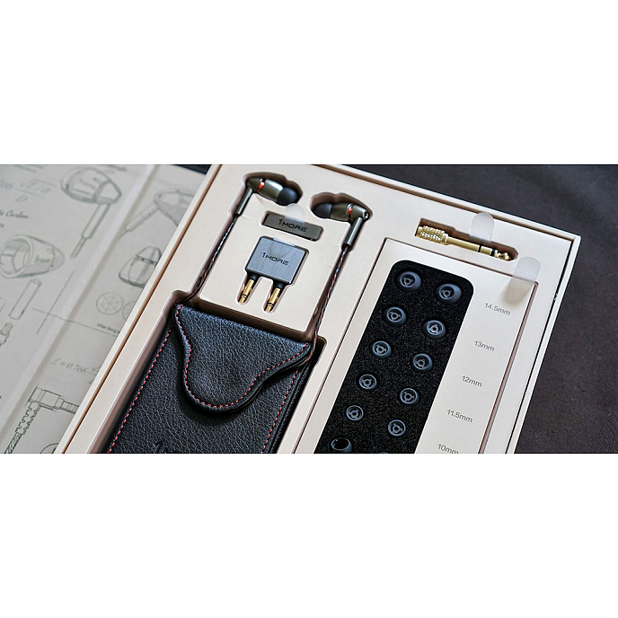 Наушники внутриканальные 1MORE Quad Driver In-Ear E1010 Grey - рис.8