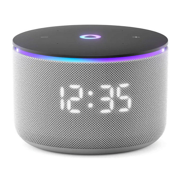 Умная колонка Яндекс Станция Мини 3 Про с Zigbee Grey - рис.0