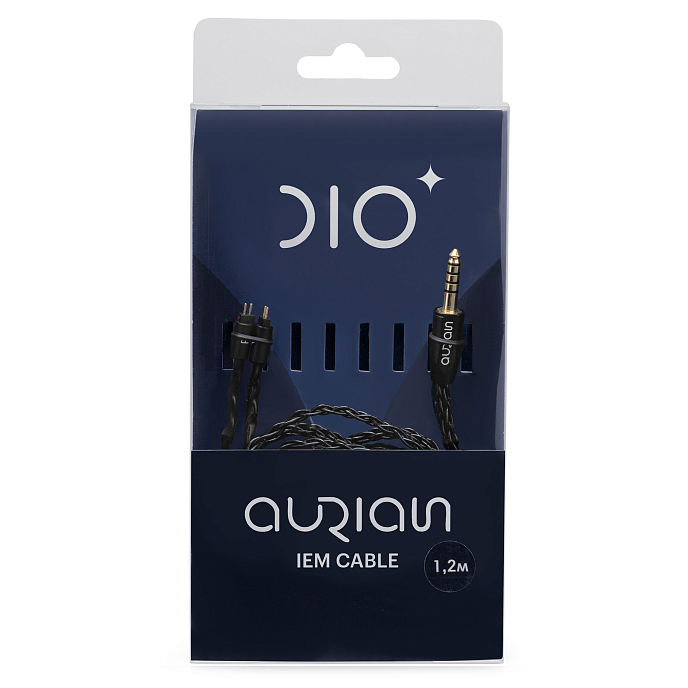Кабель Aurian Cable Pro 2-pin - 4.4mm Black 1.2m - рис.0