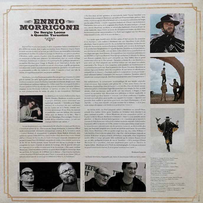 Виниловая пластинка Ennio Morricone - De Sergio Leone A Quentin Tarantino LP - рис.2