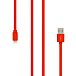Кабель Rombica Digital MR-01 Lightning Red - рис.0