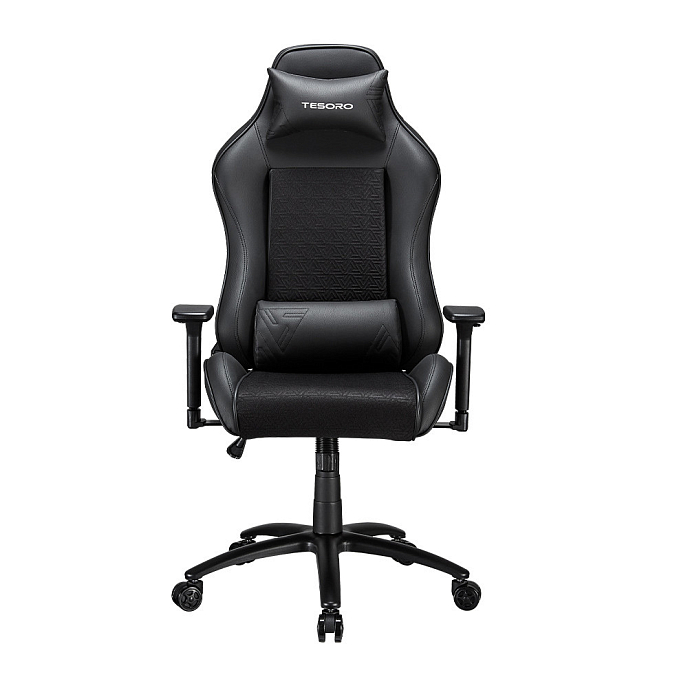 Компьютерное кресло TESORO Alphaeon S2 TS-F717 Black Mesh Fabric - рис.0