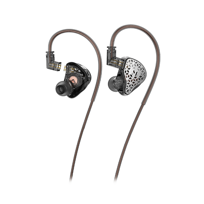 Наушники внутриканальные Music Public Kingdom IEM220 Transparent Black Dark Grey - рис.0