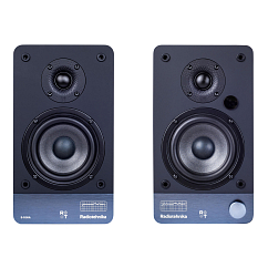 Полочная акустика Radiotehnika S-10NA black ash активная 2х-полосная полочная акустика с bluetooth (пара) (SN 77360838325518568586)_Уценка