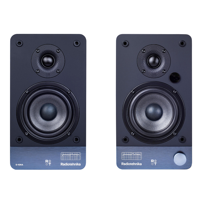Полочная акустика Radiotehnika S-10NA black ash активная 2х-полосная полочная акустика с bluetooth (пара) (SN 77360838325518568586)_Уценка - рис.0